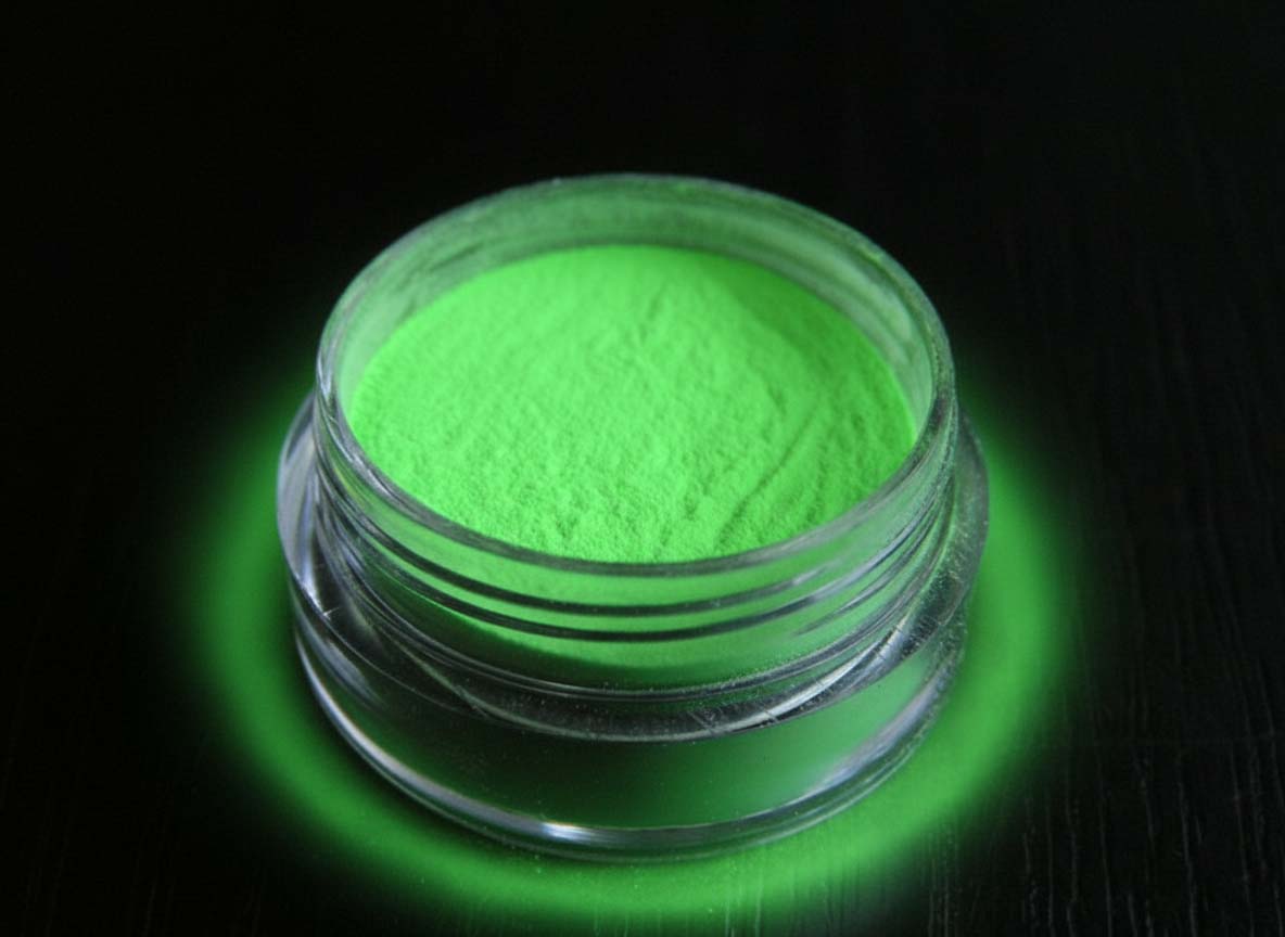 Fotoluminiscenční pigment NEON do vody - zelená/zelená 4D - 100g