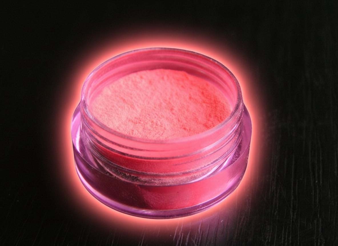 Fotoluminiscenční pigment NEON - červená/červená 4D - 100g